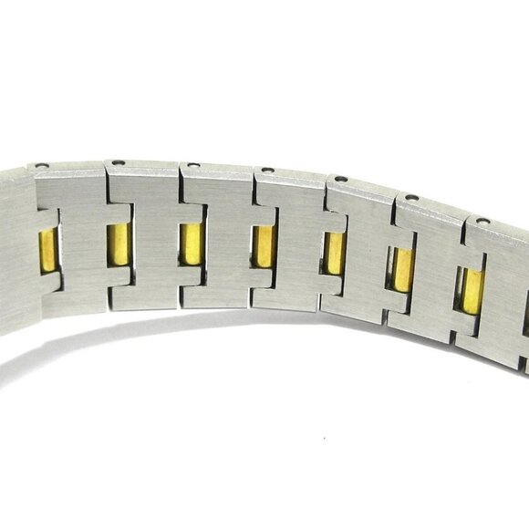 Auth BVLGARI Bvlgari Bvlgari BB23SGD F102408 Silver 18K Yellow Gold Wrist Watch - Picture 6 of 16